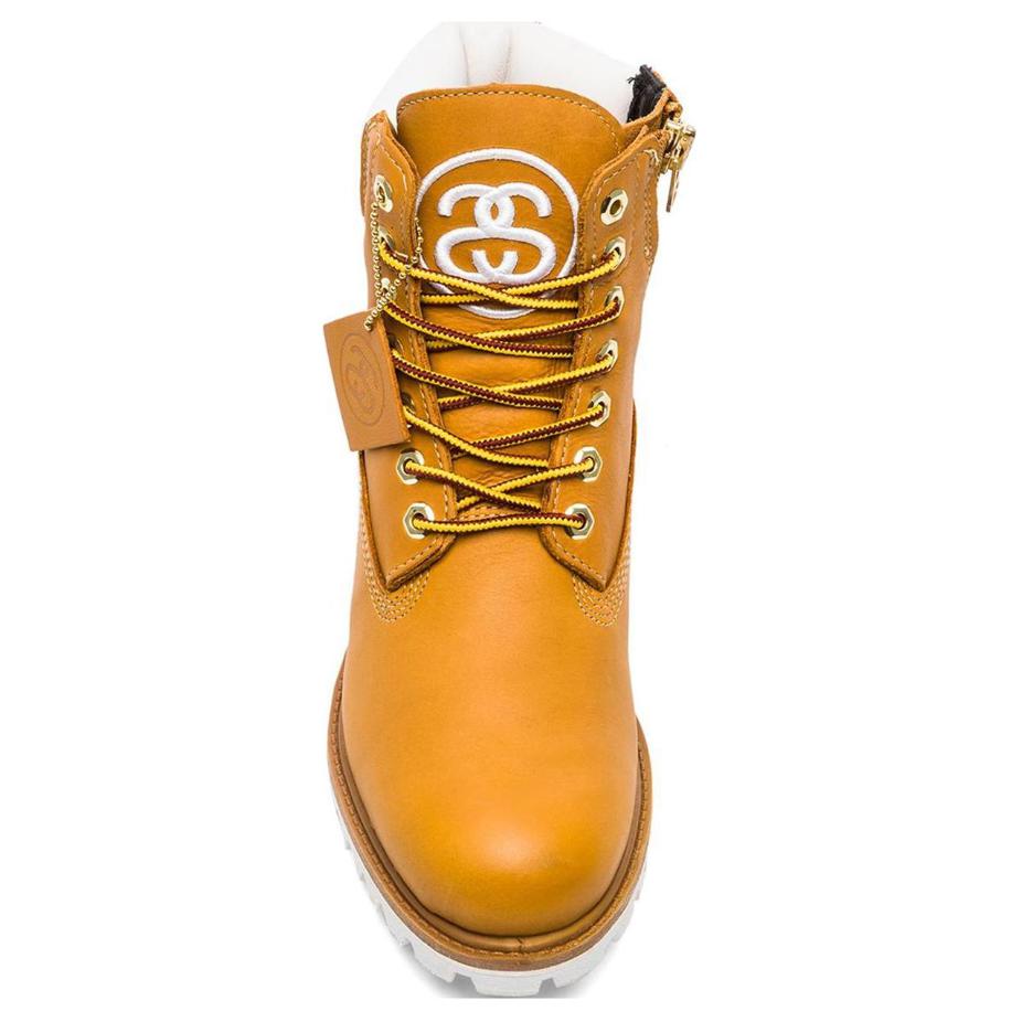 Shop Timberland Stussy x 6 Inch Zip Boot 'Wheat' 6237A