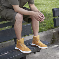 Sizing 添柏岚 Timberland Supaway 休閒戶外休閒舒適高幫拉鍊板鞋 小麥色