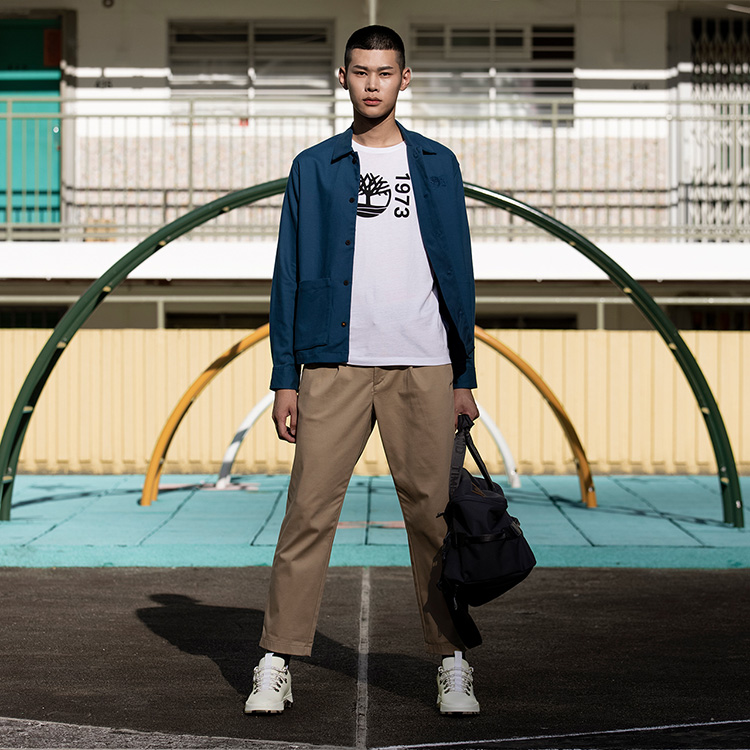 Sizing Timberland Supaway Stof Oxford ''Wit'' A2KQ8W