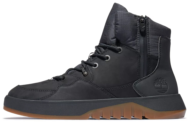 Timberland Supaway Side Zip Boots 'Black Nubuck' A2KQW001
