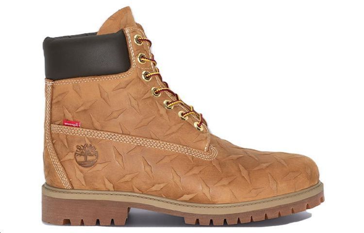 Order Timberland x Supreme 6寸高档靴子「卡其」 A6DD4