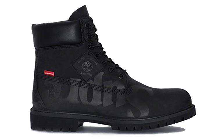 Order Timberland Supreme 联名经典黑色6英寸靴子 TB0A2MSQ