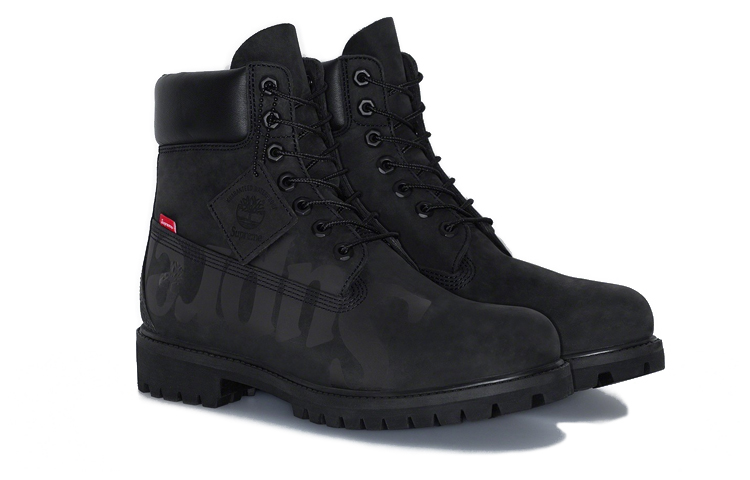 Lookbook Timberland Supreme 联名经典黑色6英寸靴子 TB0A2MSQ