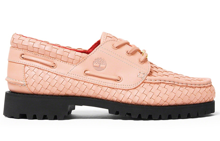 Timberland Supreme Woven 3-Eye Lug Shoe 'Pink Leather' 圖 2