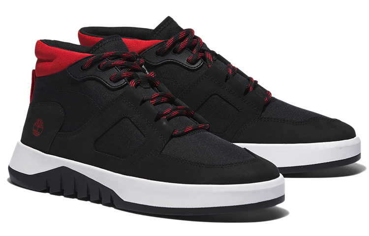 Timberland Suway Chukka 'Black Red' 圖 4
