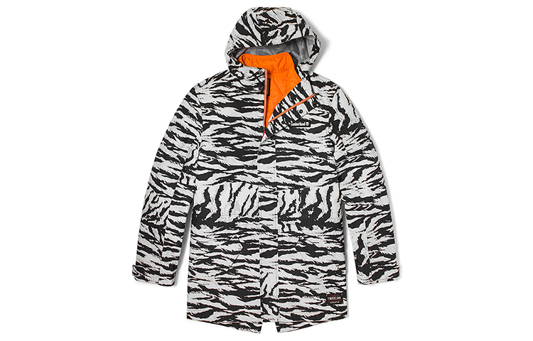 Timberland Tiger Year Series Waterproof Camo Hooded Outdoor Jacket Unisex. A5P6Z-CV4