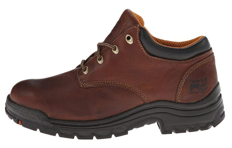 Timberland Titan 'Red Brown Comfort Low-Cut Work Boot' 019F764E