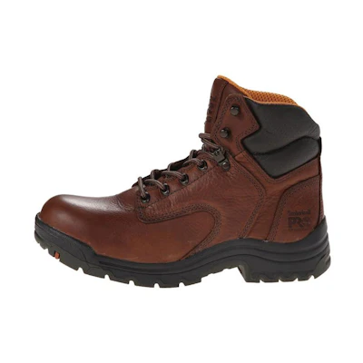 Timberland TiTan Mid-Top Work Boots 'Dark Brown'