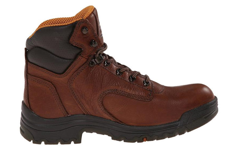 Order Timberland TiTan Mid-Top Work Boots 'Dark Brown' 016B1F4F