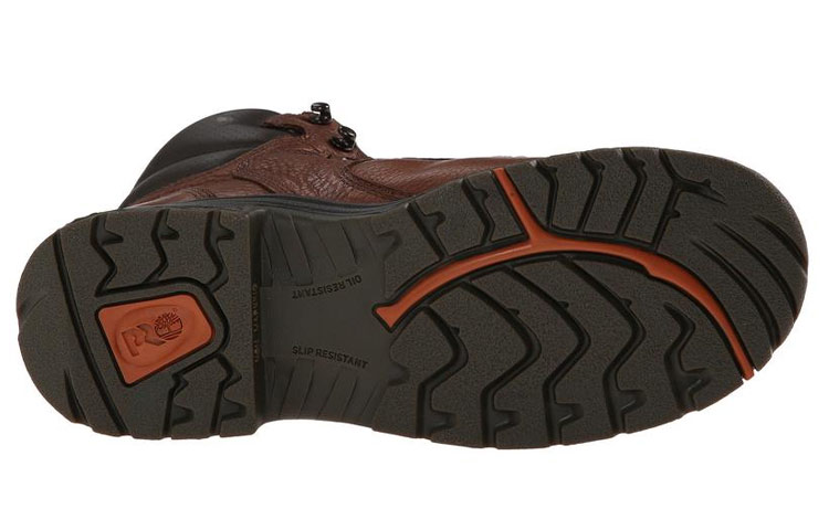 Shop Botas de Trabajo Mid-Top Timberland TiTan 'Marrón Oscuro' 016B1F4F