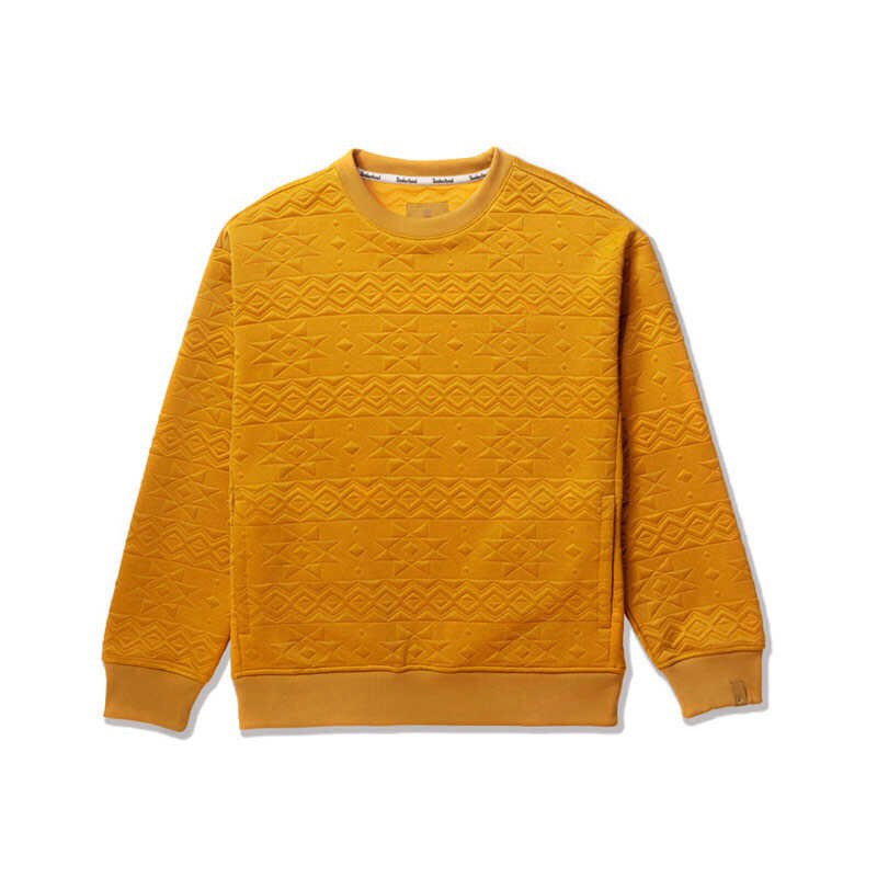 Timberland Tokyo Design Collective Solid Outdoor Knit Sweatshirt Wheat Unisex TB0A6FW37631