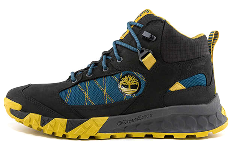Timberland TrailQuest Waterproof Hiking Boots 'Black and Yellow' A2P2UM