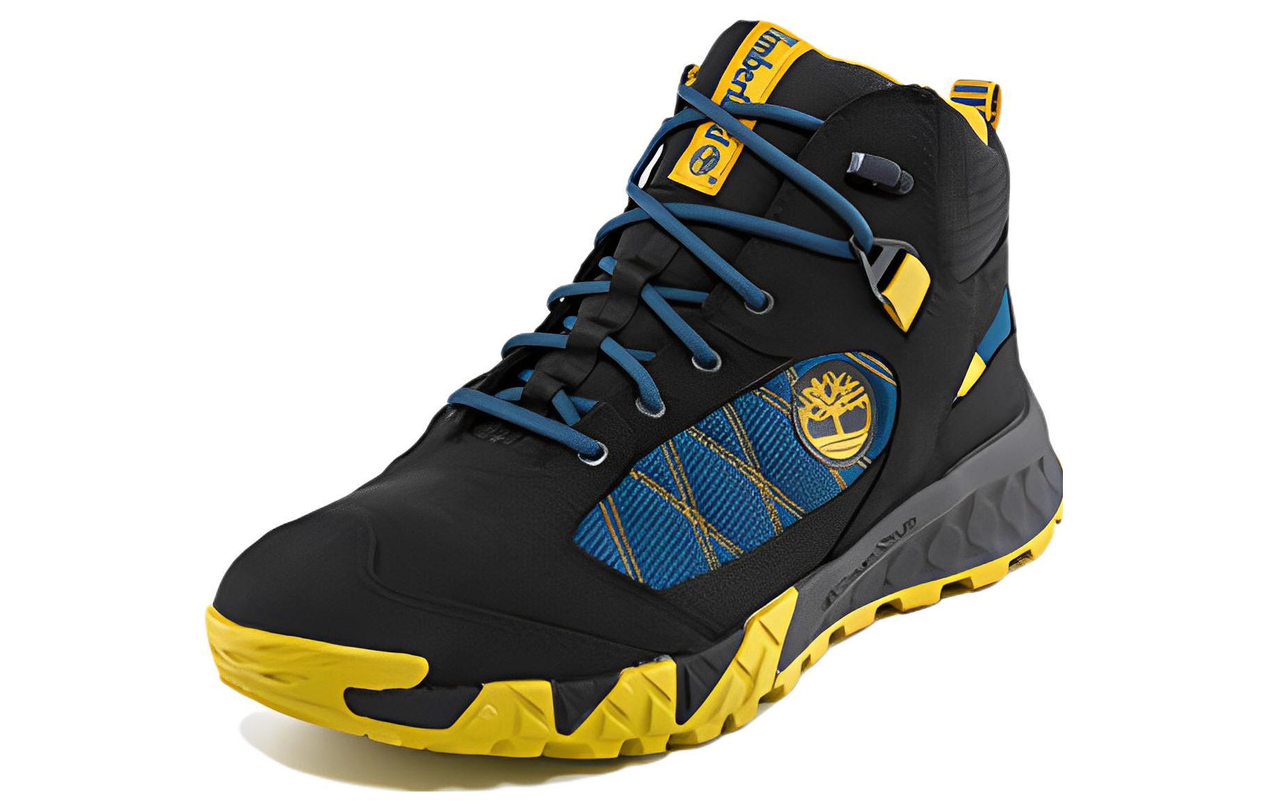 Order ティンバーランド トレイルクエスト 防水ハイキングブーツ (黒/黄) A2P2UM