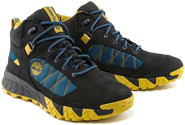 Timberland TrailQuest Waterproof Hiking Boots 'Black and Yellow' A2P2UM Lookbook Timberland TrailQuest Waterproof Hiking Boots 'Black and Yellow' A2P2UM