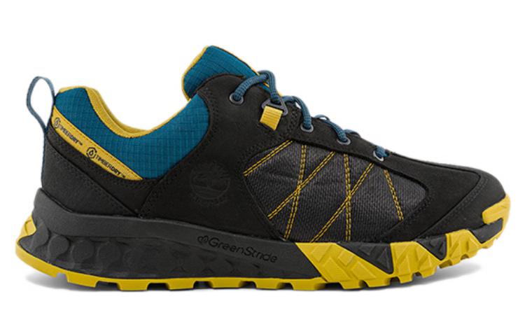 Order Timberland Trailquest Waterproof Mid Boots 'Black and Yellow' A2PBYM