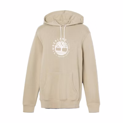Timberland Tree Logo Hoodie Unisex Light Brown A65UN-DH5