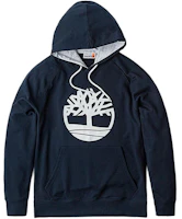 Timberland Tree Logo Print Hoodie Deep Sapphire Blue Mens Outdoor Casualwear A2577-U10 Timberland Tree Logo Print Hoodie Deep Sapphire Blue Mens Outdoor Casualwear A2577-U10