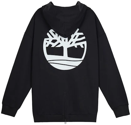 ティンバーランド ツリーロゴ プリントフーディー ブラック プルオーバー A5PVA-001 Buy ティンバーランド ツリーロゴ プリントフーディー ブラック プルオーバー A5PVA-001