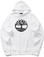 Timberland Tree Logo Pullover Hoodie White/Black - A1Y2U-P54 Timberland Tree Logo Pullover Hoodie White/Black - A1Y2U-P54