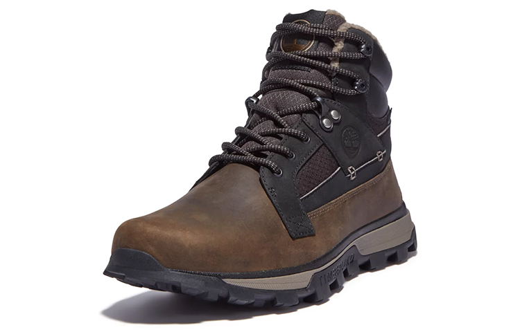 Lookbook 添柏岚 Treeline 防水戶外登山靴 咖啡棕