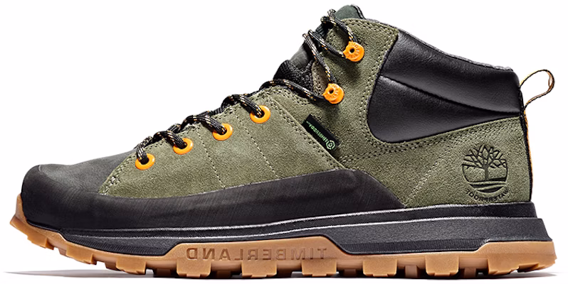Timberland Treeline Mid Waterproof Hiking 'Black Green' A25KVA58 Buy Timberland Treeline Mid Waterproof Hiking 'Black Green' A25KVA58