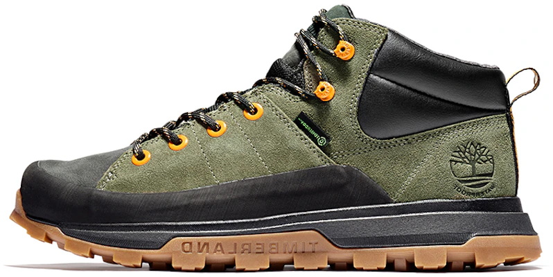 Timberland Treeline Mid Waterproof Wandelschoen ''Zwart Groen'' A25KVA58 Buy Timberland Treeline Mid Waterproof Wandelschoen ''Zwart Groen'' A25KVA58