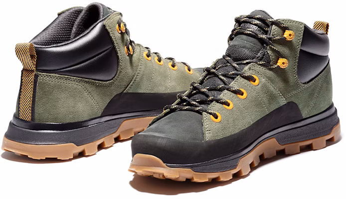 Timberland Treeline Mid Waterproof Hiking 'Black Green' A25KVA58 Order Timberland Treeline Mid Waterproof Hiking 'Black Green' A25KVA58