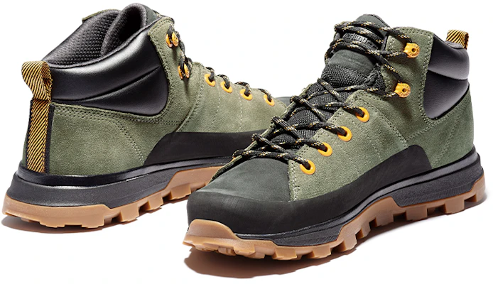 Timberland Treeline Mid Waterproof Wandelschoen ''Zwart Groen'' A25KVA58 Order Timberland Treeline Mid Waterproof Wandelschoen ''Zwart Groen'' A25KVA58