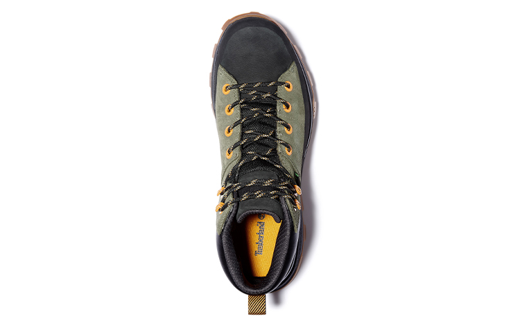Shop Timberland Treeline Mid Waterproof Wandelschoen ''Zwart Groen'' A25KVA58