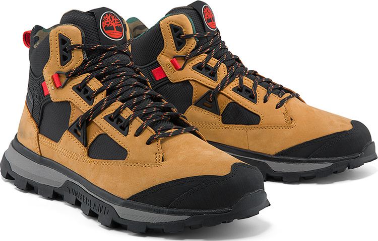 Shop Timberland Treeline Str Mid Hiking Wide Fit Boot 'Wheat' A2EH7M