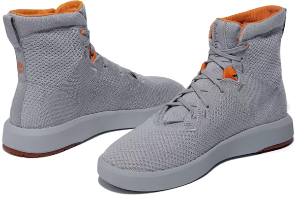Timberland TrueCloud EK+ Knit Chukka Shoes 'Grey Orange' A24YG050 Shop Timberland TrueCloud EK+ Knit Chukka Shoes 'Grey Orange' A24YG050