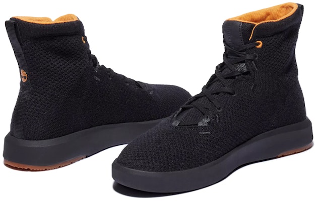 Timberland TrueCloud EK+ Knit Chukka Shoes 'Black Orange' A24NG001 Shop Timberland TrueCloud EK+ Knit Chukka Shoes 'Black Orange' A24NG001
