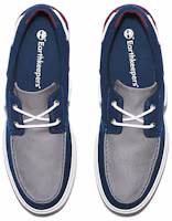Shop Timberland添柏嵐 Union Wharf 2.0 Ek+ 休閒 耐磨輕便 低筒 帆布鞋 男款 灰藍