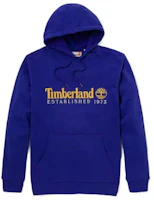 Timberland Unisex Hoodie Letter Print Long Sleeve Bright Blue A2E2C-ED5 Timberland Unisex Hoodie Letter Print Long Sleeve Bright Blue A2E2C-ED5