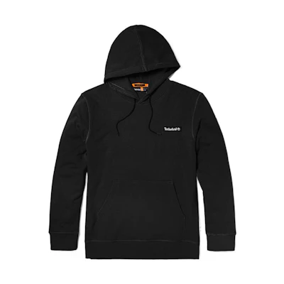 Timberland Unisex Solid Color Hoodie with Drawstring - Black A6Q5U-001