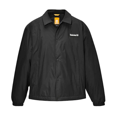 Timberland Unisex Solid Color Zip-Up Jacket Black TB0A5Z2D0-011