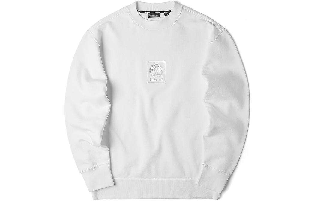 Timberland Unisex White Crewneck Pullover Casual Sweatshirt Long Sleeve A1O9S-100