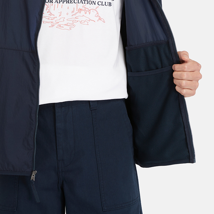 Details for Timberland Jaket Lelaki Biru Sapphire Pelindung UV & Kalis Air Ringan A5QTA-433