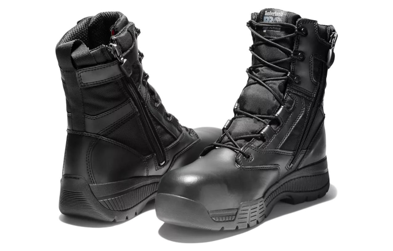 Lookbook 팀버랜드 발러 8 방수 작업화 (블랙) 1165A001