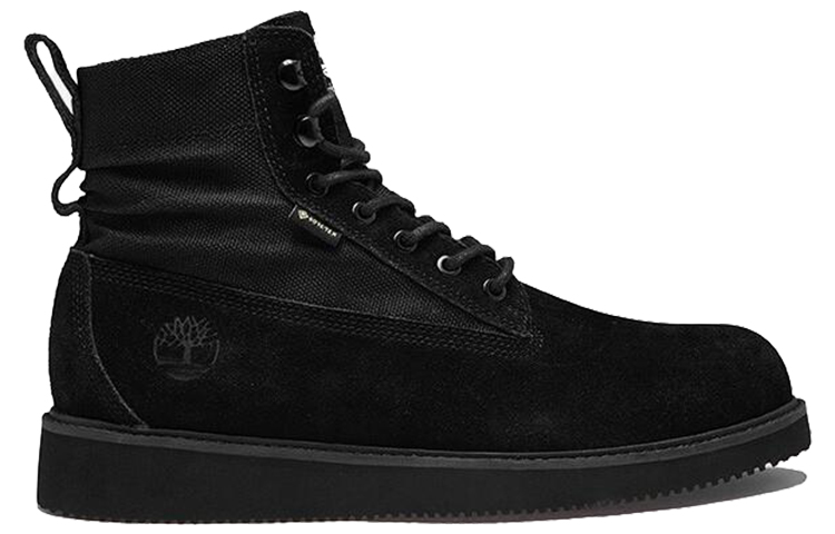 Order 添柏岚 Vibram 防滑耐磨 高筒工裝戶外靴 黑色 寬版