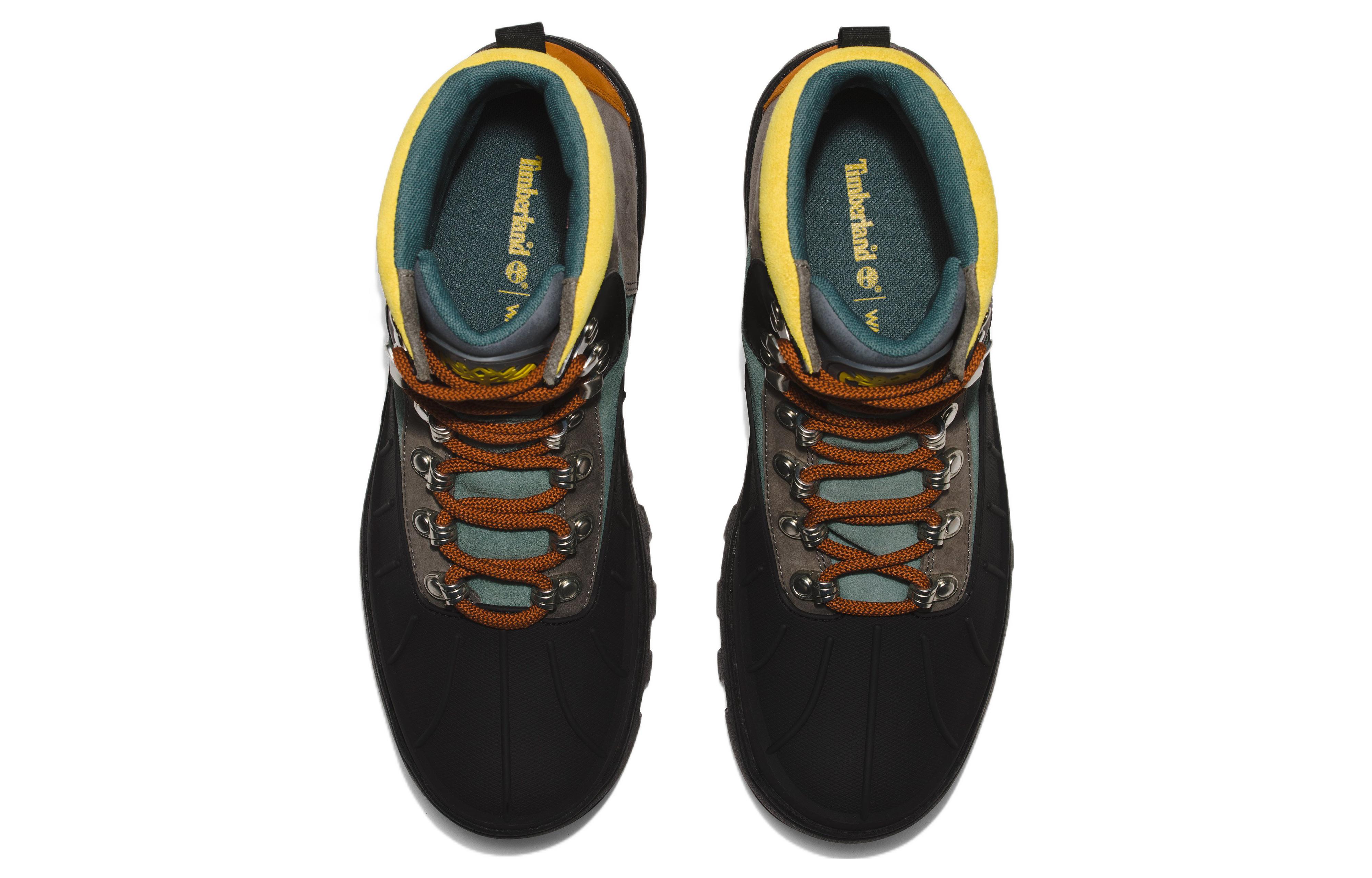 Lookbook 添柏岚 Vibram 中筒戶外靴 黑灰綠