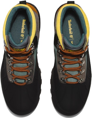 Timberland Vibram Mid 'Outdoor Boot Black Grey Green' A2KJP033 Shop Timberland Vibram Mid 'Outdoor Boot Black Grey Green' A2KJP033