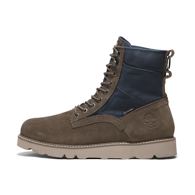Timberland Vibram Waterproof Leather and Fabric Boots 'Olive Green Suede'
