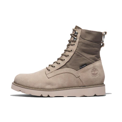 Timberland Vibram Waterproof Leather and Fabric Boots 'Beige Suede'