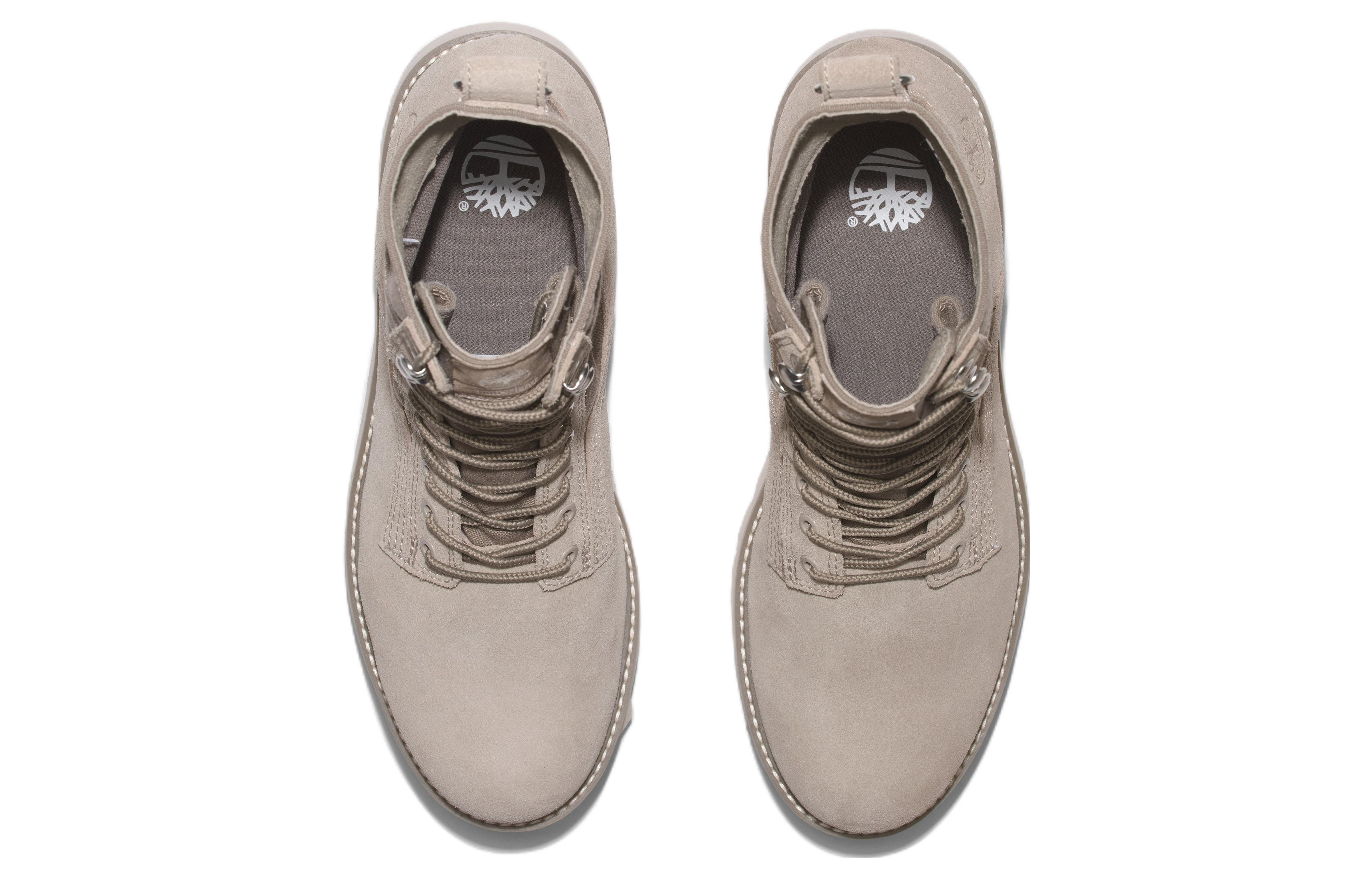 Shop Botas Timberland Vibram Impermeables de Cuero y Tela 'Beige Suede' A5M8VK51