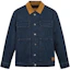 Order Timberland Vintage Logo Corduroy Denim Multi-Pocket Workwear Jacket Blue A69CU-H87
