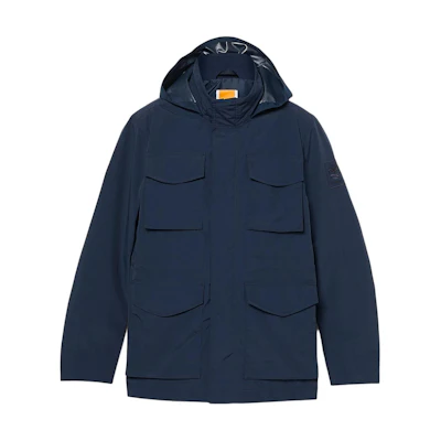 Timberland Water-Resistant Field Packable Hooded Jacket Navy for Men A5TSU-433