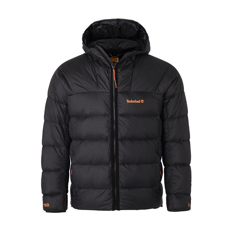 Order Timberland Water-Resistant Hooded Down Jacket for Men - Black A5M6P-001