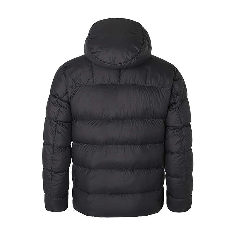 Lookbook Timberland Water-Resistant Hooded Down Jacket for Men - Black A5M6P-001