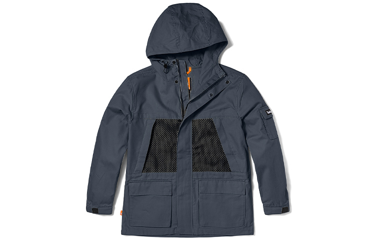 Timberland Water-Resistant Hooded Multi-Pocket Outdoor Jacket A6PZH-DH3